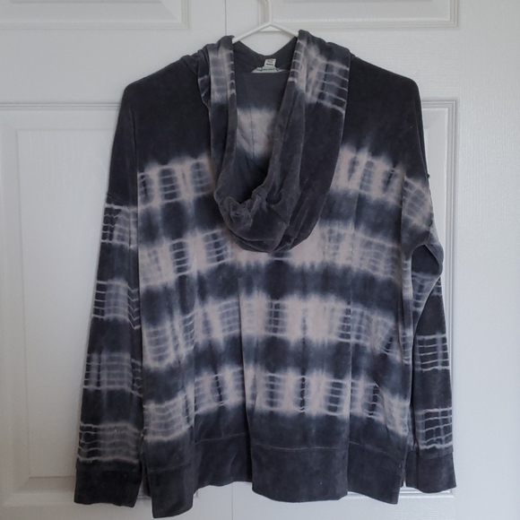Tie dye velvet hoodie - Picture 2 of 2